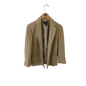 NWT Jones New York Signature Women's Open Front Blazer - 6